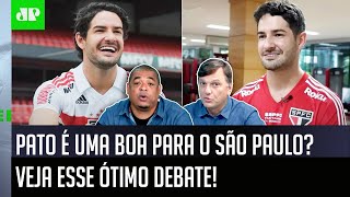 quotEU NÃO ACHO NENHUM ABSURDO Se o Pato VOLTAR ao São Paulo vai ser um JOGADOR paraquot VEJA DEBATE [upl. by Melanie344]