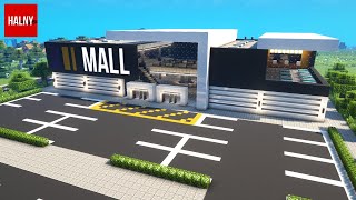 How to build a mall in Minecraft Tutorial [upl. by Howzell]