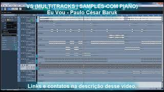 VS MULTITRACKS  SAMPLES EU VOU  PAULO CÉSAR BARUK [upl. by Lenz]