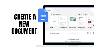 How to Create a New Document in Google Docs [upl. by Nywles]