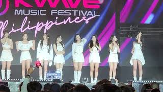 240511 프로미스나인 fromis9  Ment Cut  KWAVE Music Festival  Philippines [upl. by Poore]