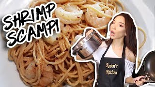 Ravens Ratchet Kitchen  EASY Shrimp Scampi [upl. by Ytsim990]