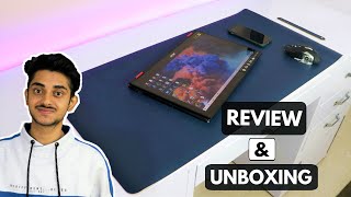 Scarters Desk Mat Review amp Unboxing Hindi  Best Mouse Pad For Gaming amp Productivity in India 🔥🔥🔥 [upl. by Geffner]