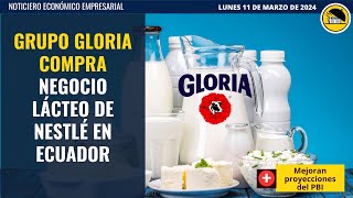 Gloria compra el negocio lácteo de Nestlé en Ecuador comidoyresumido [upl. by Sidhu]