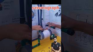 HOW TO MAKE A SEISMOGRAPH siesmograph shorts viral [upl. by Anelliw]