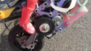 RCBikeHobbyKing 15 Scale Nitro RC Motor Bike onboard cammera [upl. by Eckhardt]