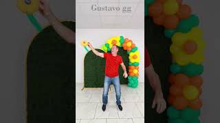 BIRTHDAY DECORATION IDEAS AT HOME 🥳 balloon video 🎈 balloon cartoon tiktok cartoon balloon [upl. by Maurer]