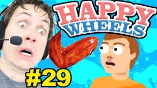 Happy Wheels  MY MOM IS A CHICKEN WING  Part 29 [upl. by Nyleahs]