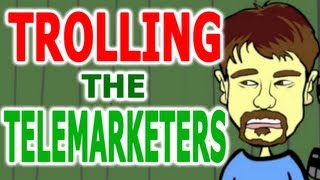 Trolling Telemarketers two calls by Tom Mabe [upl. by Shrier]