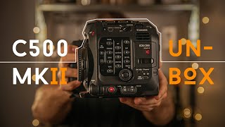 Canon C500 MK II Unboxing  Arkitek Creative [upl. by Edda176]