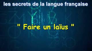 Les Secrets De La Langue Française  Faire un laïus [upl. by Erasmo741]