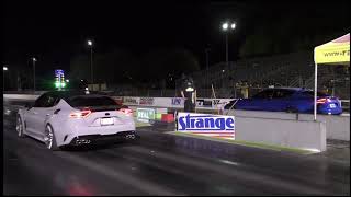 Kia Stinger with JB4 and Methanol Injection vs Kia Stinger with JB4 Orlando Speedway [upl. by Hallerson]