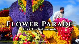 Flower Parade 🌷 Keukenhof 2024 🇳🇱 [upl. by Jeuz942]