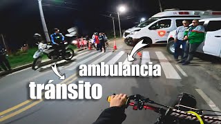 EVENTO DE STUNT  cerramos una vía principal [upl. by Sinnal]