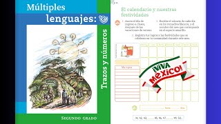 El calendario de nuestras festividades septiembre pág 11  Múltiples lenguajes trazos y números [upl. by Boak]