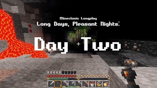 Long Days Pleasant Nights Day Two  No Commentary Longplay  Mineclonia indie Minecraft alt [upl. by Mcdougall]