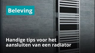 Radiator aansluiten en vervangen  Handige tips voor het afkoppelen en monteren [upl. by Tnek]