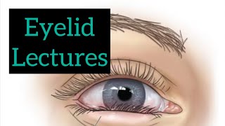 Eyelid lectures part 1 eye opthalmology jatoi eyelectures eyelid [upl. by Frasier]