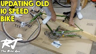 Upgrade Vintage 10 Speed Bike To 14 Speed amp Indexed Shifting [upl. by Alexandria433]