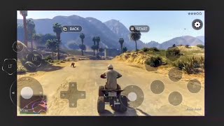 Gta 5 Android Gameplay │Apk obb Download  100  Real  part 2 [upl. by Maurits]