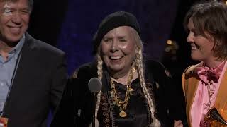 Joni Mitchell Wins Best Folk Album  2024 GRAMMYs [upl. by Etnahc]