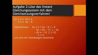 Mathe Übungsaufgaben  Linerare Gleichungssysteme  Teil 1 [upl. by Tybalt]