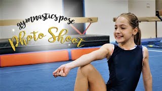 Gymnastics Pose Photoshoot Leah SGG [upl. by Kilroy626]