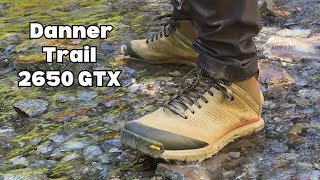 The Hiking Boots You Need Danner Trail 2650 GTX Mid Mens Hiking Boots [upl. by Lurleen]