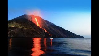 Volcano Stromboli [upl. by Acinorev]