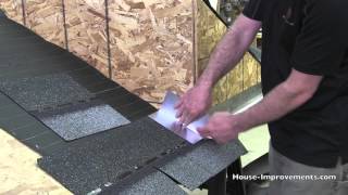 How To Shingle  Step Flashing [upl. by Yorgerg694]