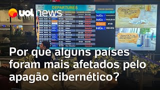 Problemas causados por apagão global podem levar dias até serem corrigidos entenda o que aconteceu [upl. by Eenwahs]