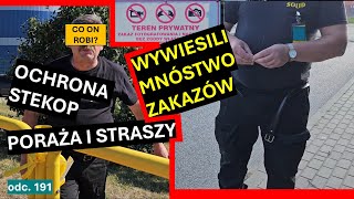 Ochrona STEKOP straszy w Białymstoku  Ubojnia ma mnóstwo zakazów  Szczupak i żołędzie w PERN 191 [upl. by Rie356]