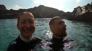 Cliff Jumping with the Seals at the Blue Lagoon Abereiddy Pembrokeshire [upl. by Irahs]