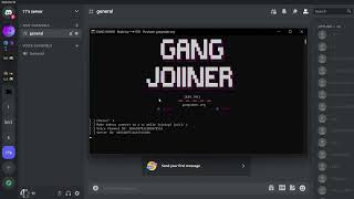 NEW 2023 UPDATED DISCORD TOKEN JOINER GANG JOINER [upl. by Letsou]