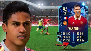 94 TOTS Moments Varane is ENDGAME 😲 [upl. by Akemehs]