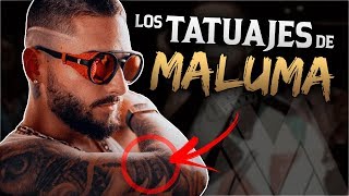 Mira el SIGNIFICADO de los 7 MEJORES TATUAJES de MALUMA  NB [upl. by Navanod]