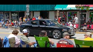 vintage car parade west Virginia Srrawberry Festival  Buckhannon West Virginia 18 May 2024 Sat [upl. by Aidnac705]