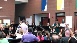 Wigwam creek middle school jazz band 2 [upl. by Aneelad]