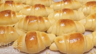 SOFT CHEESE ROLL BREAD Filipino food creations [upl. by Aenotna106]