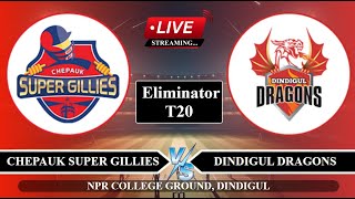 🔴Live CSG vs DD Eliminator T20 Live  TNPL Live Score  Chepauk vs Dindigul Live [upl. by Beane]