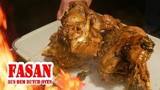 Fasan aus dem Dutch Oven  BBQ Grill Rezept Video  Die Grillshow 273 [upl. by Golden]