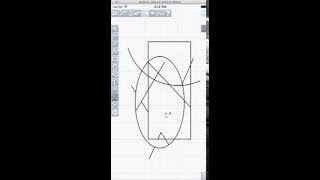 iPocket Draw version 199  New tool quotCut linequot [upl. by Aguste]