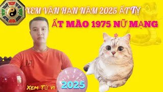 Xem Sao Hạn Ất Mão Nữ Mạng Năm 2025 Ất Tỵ Những Điều Cần Lưu Ý [upl. by Eesdnil]