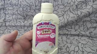 Rare and Discontinued Smuckers Magic Shell quotUnicornquot [upl. by Merari]