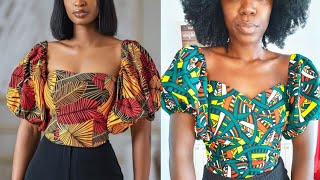 How To Sew A Bustier Top  How To make A puff Sleeves Bustier Top Diy [upl. by Notnad896]