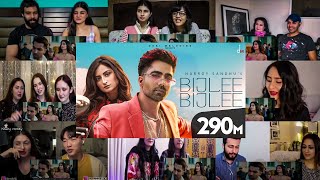 Bijlee Bijlee video song Reaction Mashup  Harrdy Sandhu BPraak  DheerajReaction [upl. by Leddy272]