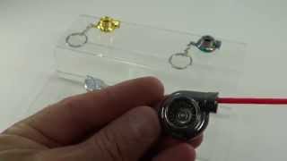 Turbo Keychain Supercharger Twin Turbo Real Whistling Sound [upl. by Ocsicnarf]