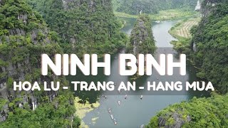 Ninh Binh Tour from Hanoi  Day Trip Vlog  Hoa Lu Trang An Hang Mua [upl. by Navy]