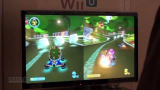 E3 2013 Mario Kart für Wii U im HandsonTest [upl. by Mallis]