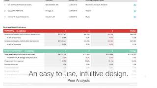 GuideStar Pro Peer Analysis Feature [upl. by Anglo]